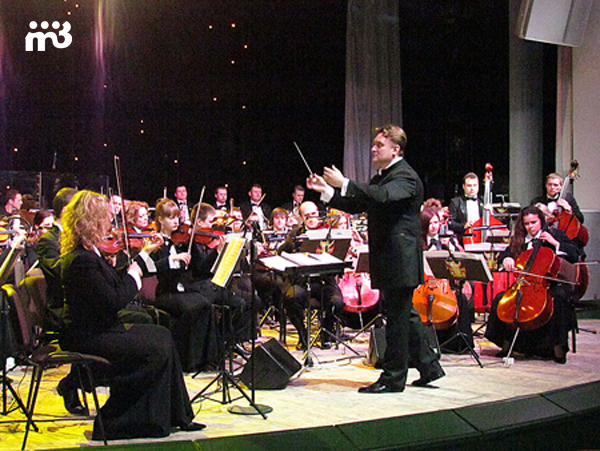 Президентский оркестр Республики Беларусь под руководством В. Бабарикина