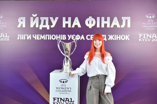 TARABAROVA стала другом финала Женской Лиги Чемпионов UEFA 2018