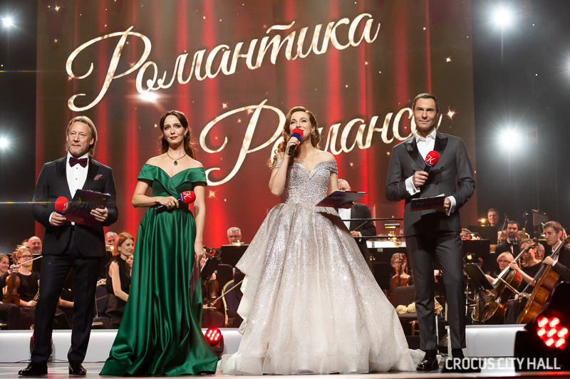 Состоялись съемки новогоднего концерта «Романтика романса»